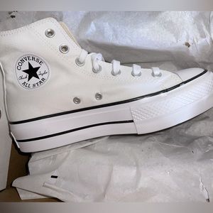 Converse white size 7 women’s
